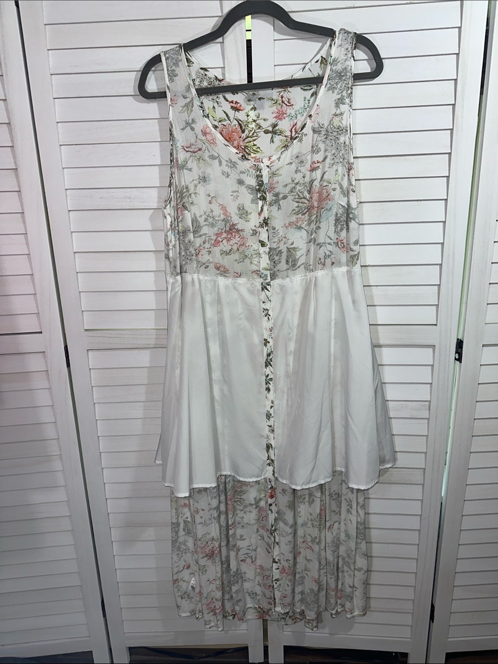 Frye Midi Dress Size Large Prairie Cottagecore Pockets NWOT - Picture 16 of 16
